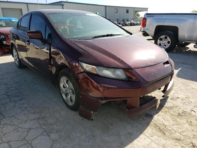 HONDA CIVIC LX 2014 with VIN 19XFB2F59EE031832 - Photo from auction
