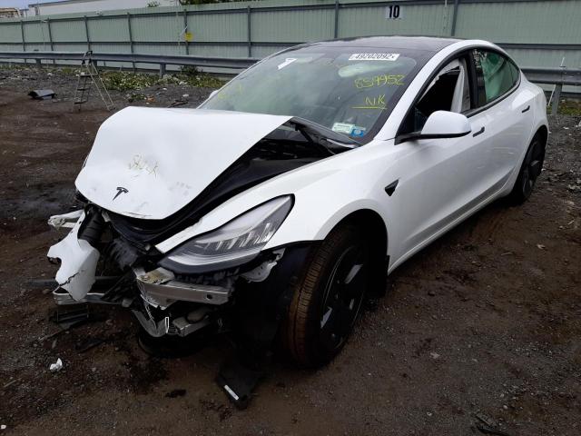 Photo 2 from auction – 2021 TESLA MODEL 3 with VIN 5YJ3E1EA1MF859952