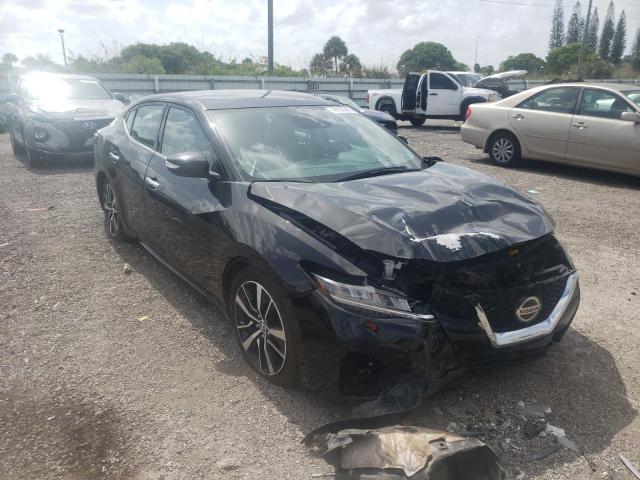 Photo 1 from auction – 2021 NISSAN MAXIMA SV with VIN 1N4AA6CV2MC502532