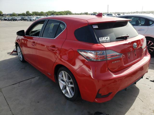 Photo 3 from auction – 2014 LEXUS CT 200 with VIN JTHKD5BHXE2176674