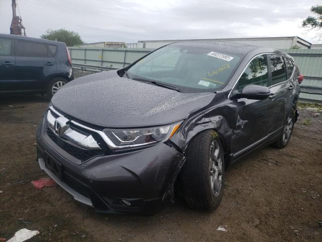 Photo 2 from auction – 2018 HONDA CR-V EXL with VIN 2HKRW2H85JH668487