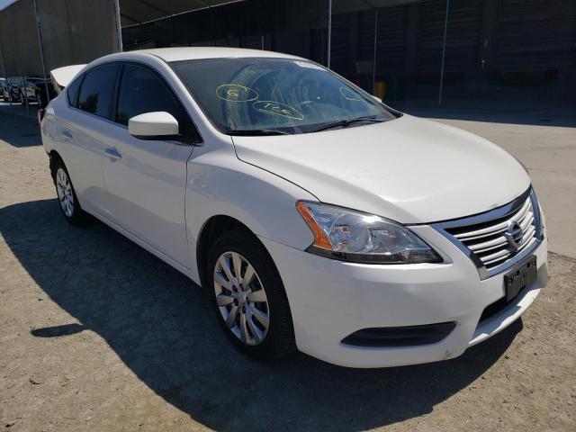 NISSAN SENTRA S 2015 with VIN 3N1AB7AP1FL649033 - Photo from auction
