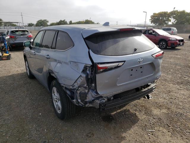 Photo 3 from auction – 2020 TOYOTA HIGHLANDER with VIN 5TDBZRBH3LS018791