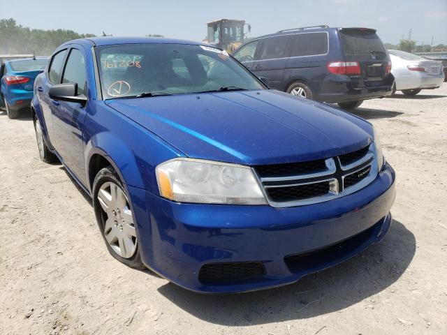 Photo 1 from auction – 2014 DODGE AVENGER SE with VIN 1C3CDZAB9EN161208