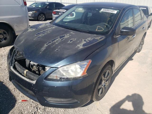 Photo 2 from auction – 2013 NISSAN SENTRA S with VIN 1N4AB7AP5DN902113