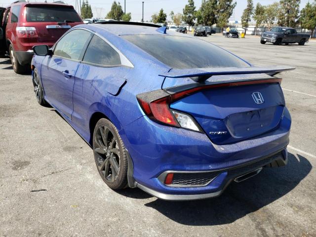 Photo 3 from auction – 2017 HONDA CIVIC SI with VIN 2HGFC3A53HH754855