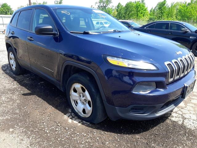JEEP CHEROKEE S 2015 with VIN 1C4PJMAB1FW664168 - Photo from auction
