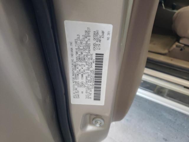 Photo 10 from auction – 2002 TOYOTA SEQUOIA SR with VIN 5TDBT44A42S128851