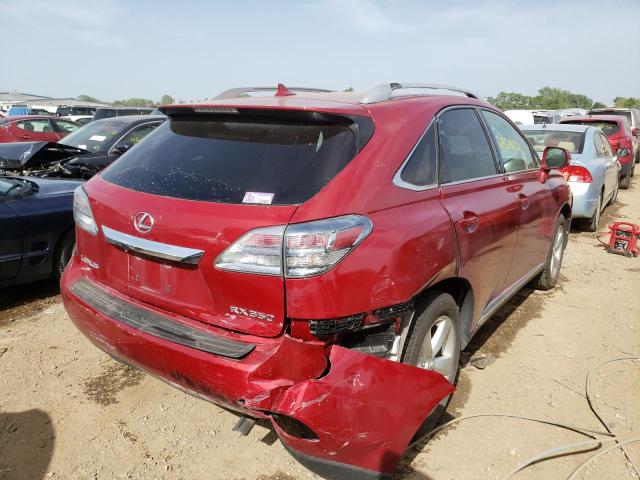 Photo 4 from auction – 2010 LEXUS RX 350 with VIN 2T2BK1BAXAC071837