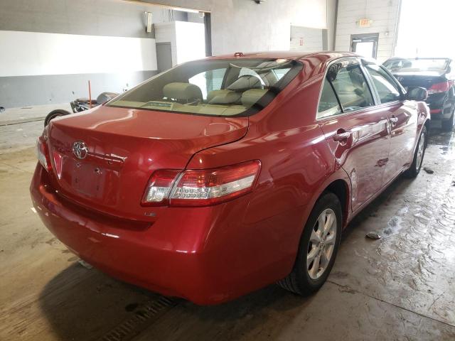 Photo 4 from auction – 2011 TOYOTA CAMRY BASE with VIN 4T4BF3EK2BR209854