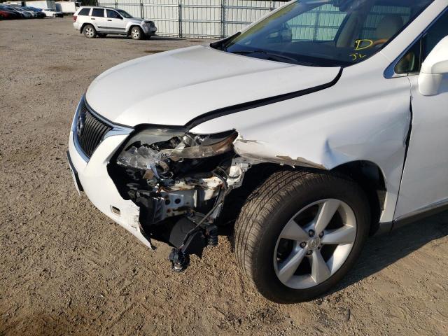 Photo 9 from auction – 2010 LEXUS RX 350 with VIN 2T2BK1BA7AC008243