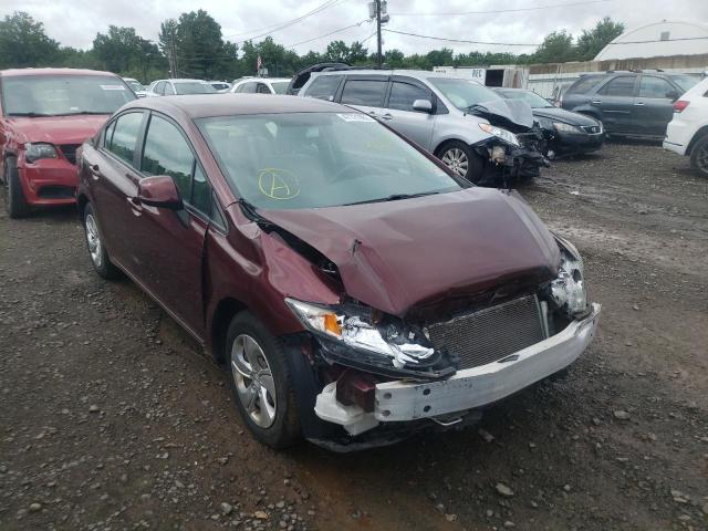 Photo 1 from auction – 2013 HONDA CIVIC LX with VIN 2HGFB2F56DH595958