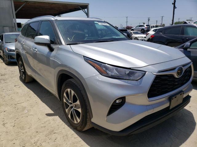 TOYOTA HIGHLANDER 2020 with VIN 5TDGZRAH0LS502781 - Photo from auction
