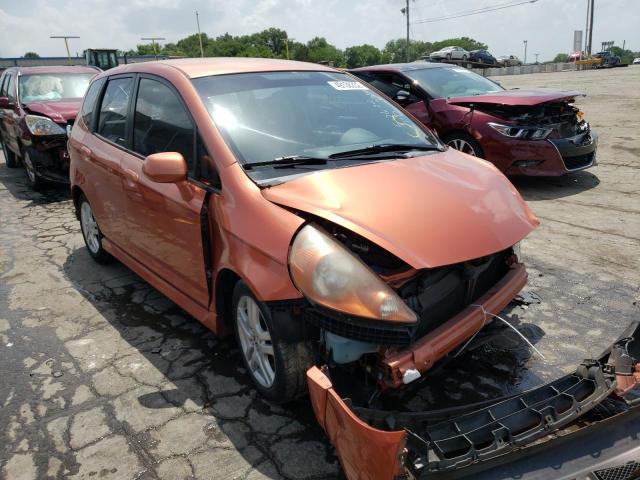 HONDA FIT S 2007 with VIN JHMGD38607S063402 - Photo from auction