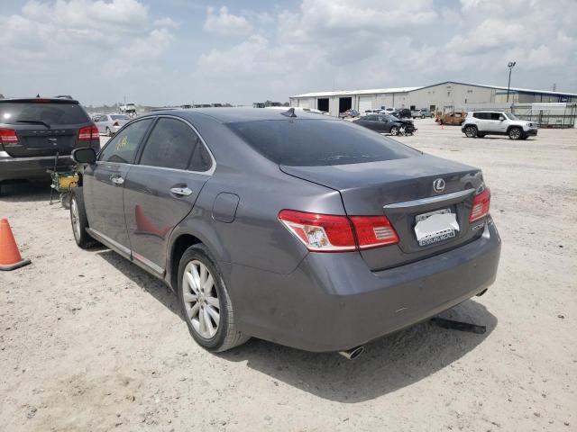 Photo 3 from auction – 2012 LEXUS ES 350 with VIN JTHBK1EG0C2474200