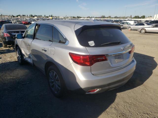 Photo 3 from auction – 2015 ACURA MDX TECHNO with VIN 5FRYD4H44FB010173