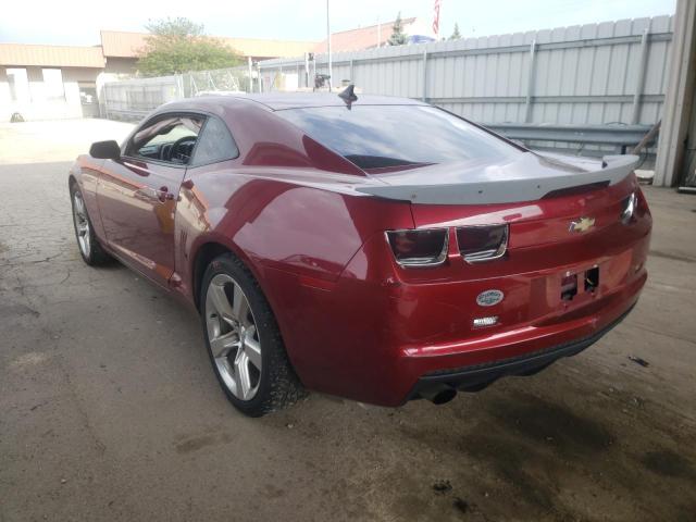 Photo 3 from auction – 2011 CHEVROLET CAMARO LT with VIN 2G1FC1ED8B9138955