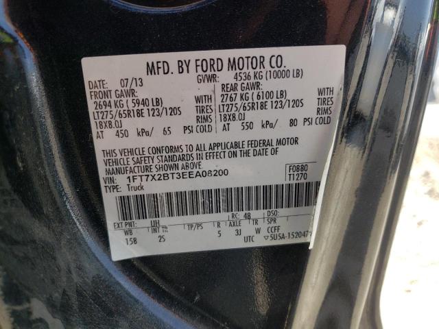 Photo 10 from auction – 2014 FORD F250 SUPER with VIN 1FT7X2BT3EEA08200