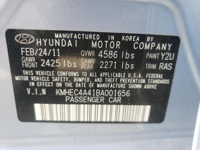 Photo 10 from auction – 2011 HYUNDAI SONATA HYB with VIN KMHEC4A41BA001656