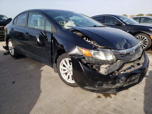 HONDA CIVIC EX 2012 with VIN 2HGFB2F82CH310522 - Photo from auction