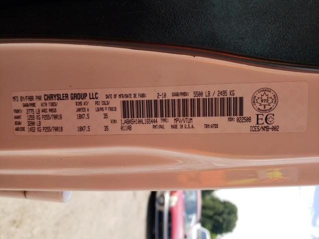 Photo 10 from auction – 2010 JEEP WRANGLER U with VIN 1J4BA5H10AL165444