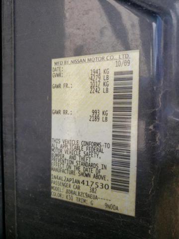 Foto 10 de la subasta – 2010 NISSAN ALTIMA BAS con VIN 1N4AL2AP1AN417530