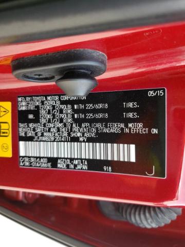 Photo 10 from auction – 2015 LEXUS NX 200T with VIN JTJYARBZ8F2014111