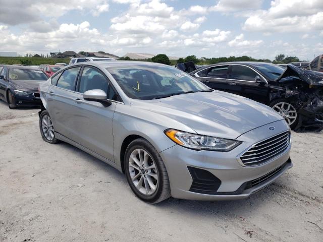 FORD FUSION SE 2020 with VIN 3FA6P0HD8LR150168 - Photo from auction
