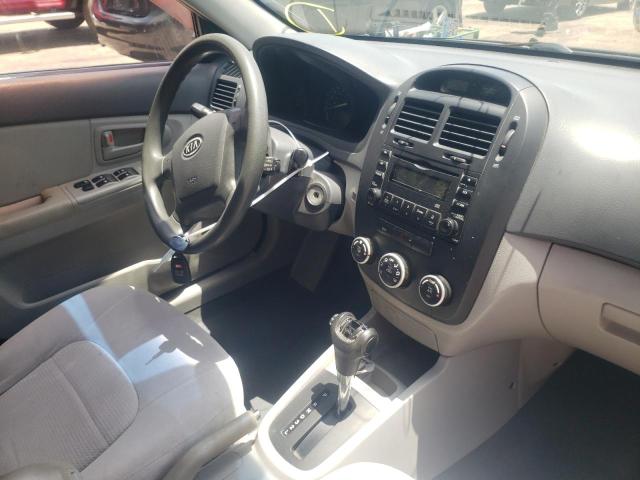 Photo 9 from auction – 2008 KIA SPECTRA EX with VIN KNAFE121985523536