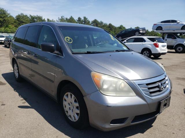 HONDA ODYSSEY LX 2009 with VIN 5FNRL38249B021308 - Photo from auction
