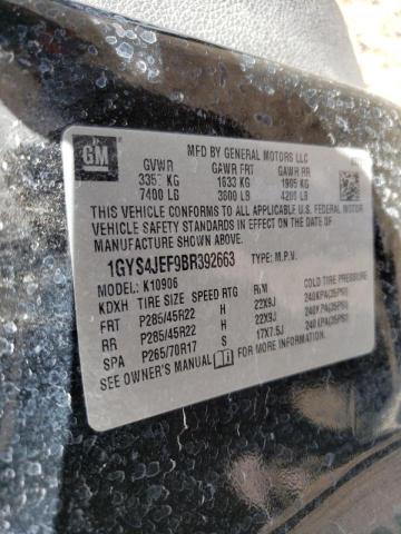 Photo 10 from auction – 2011 CADILLAC ESCALADE E with VIN 1GYS4JEF9BR392663