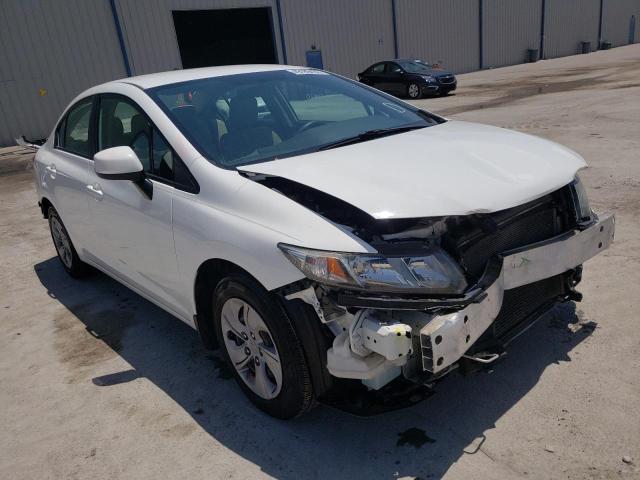 HONDA CIVIC LX 2013 with VIN 19XFB2F52DE083639 - Photo from auction