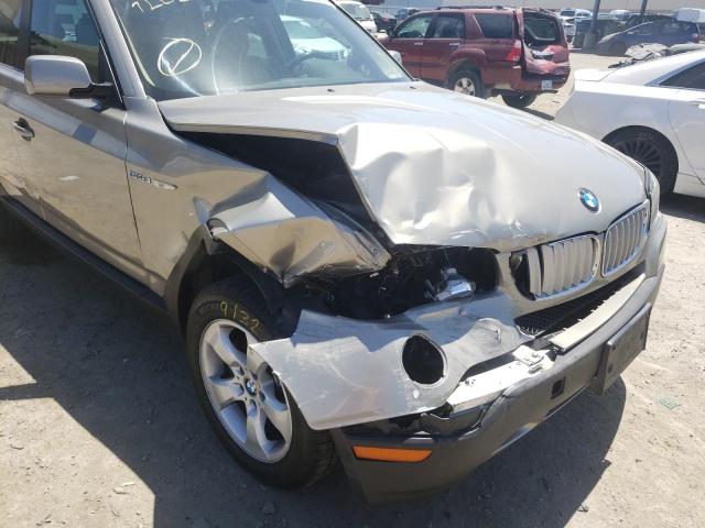 Photo 9 from auction – 2007 BMW X3 3.0SI with VIN WBXPC93487WF10859
