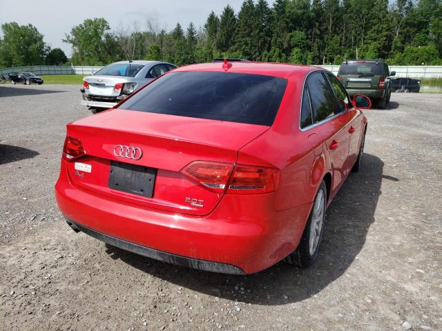 Photo 4 from auction – 2009 AUDI A4 PREMIUM with VIN WAUSF78K29N020009