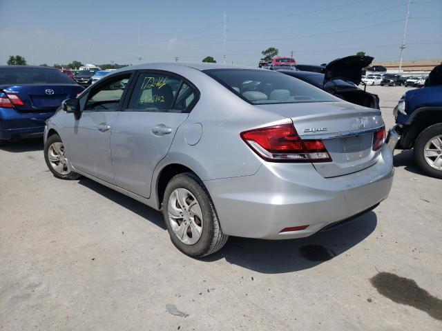 Photo 3 from auction – 2014 HONDA CIVIC LX with VIN 19XFB2F51EE036006