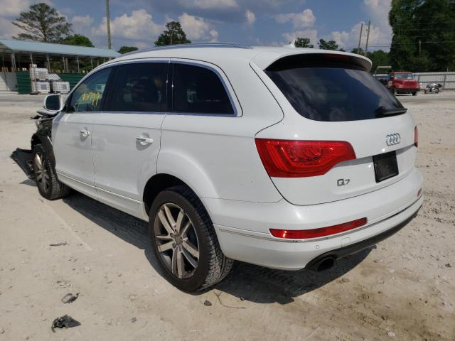Photo 3 from auction – 2013 AUDI Q7 PREMIUM with VIN WA1LGAFE8DD007420