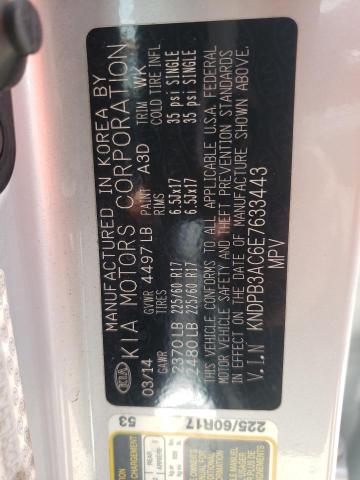 Photo 10 from auction – 2014 KIA SPORTAGE B with VIN KNDPB3AC6E7633443