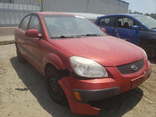 KIA RIO BASE 2009 with VIN KNADE223596560285 - Photo from auction