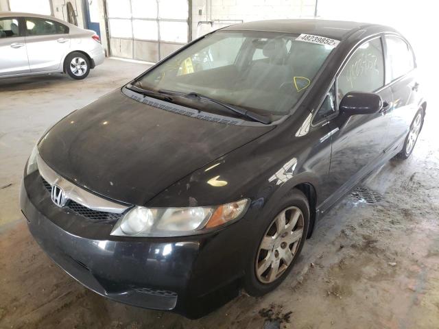 Photo 2 from auction – 2009 HONDA CIVIC LX with VIN 19XFA16509E041409