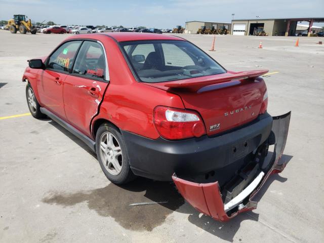 Photo 3 from auction – 2004 SUBARU IMPREZA WR with VIN JF1GD29634H500866