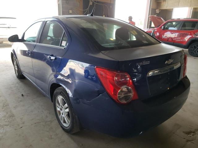 Photo 3 from auction – 2013 CHEVROLET SONIC LT with VIN 1G1JC5SB0D4119553