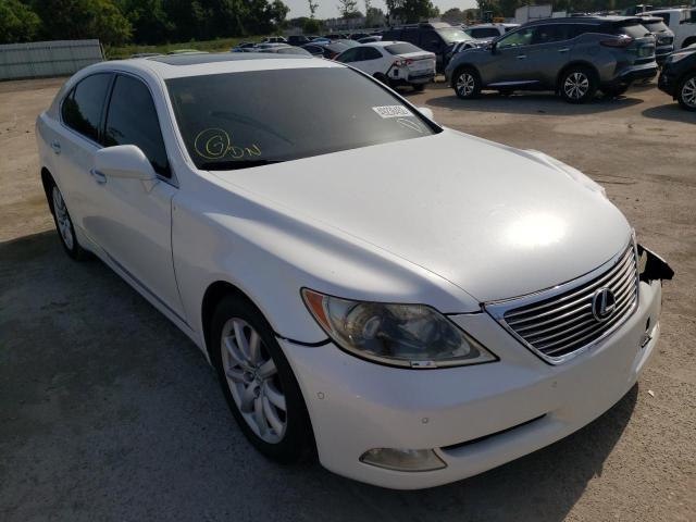 LEXUS LS 460 2007 with VIN JTHBL46F075009974 - Photo from auction