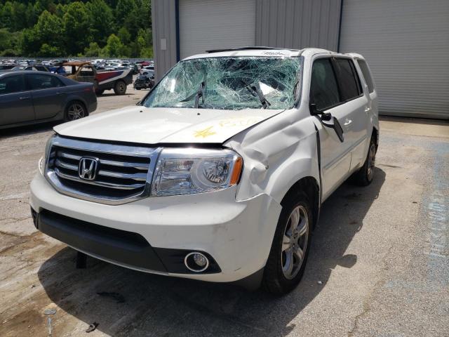 Photo 2 from auction – 2014 HONDA PILOT EXL with VIN 5FNYF4H54EB041409
