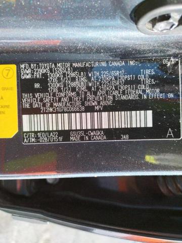 Photo 10 from auction – 2008 LEXUS RX 350 with VIN 2T2HK31U78C066638
