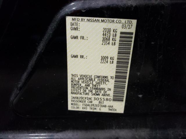 Photo 10 from auction – 2017 NISSAN LEAF S with VIN 1N4BZ0CP1HC305580
