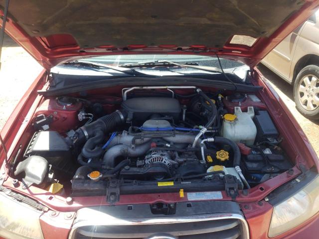 Foto 7 de la subasta – 2005 SUBARU FORESTER 2 con VIN JF1SG65655H742588