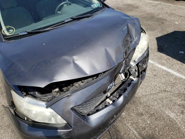 Photo 9 from auction – 2009 TOYOTA COROLLA BA with VIN JTDBL40E49J007429