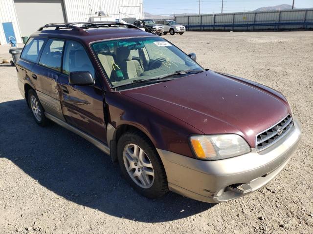 SUBARU LEGACY 2001 with VIN 4S3BH675917600112 - Photo from auction