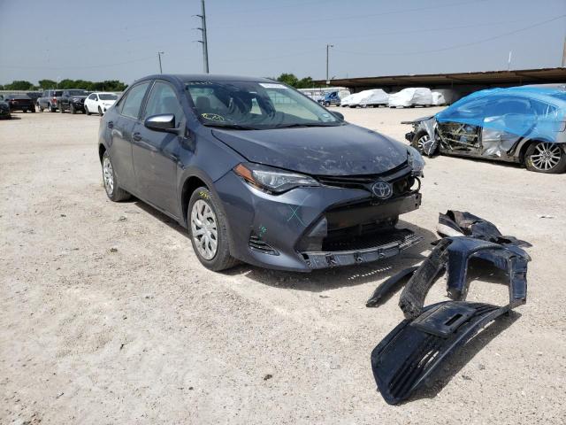 TOYOTA COROLLA L 2018 with VIN 5YFBURHE4JP825595 - Photo from auction