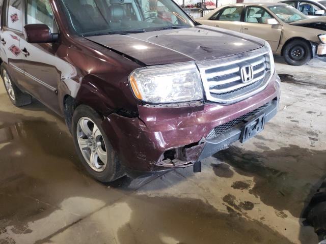 Photo 9 from auction – 2015 HONDA PILOT EXL with VIN 5FNYF4H55FB036611